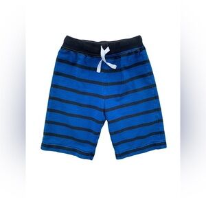Hanna Andersson Size 120, 6-7, Blue Striped Baggies Shorts